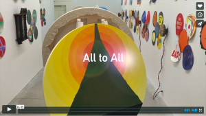 Watch this video of Sandra Meigs' latest solo exhibit, All to All