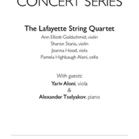 Faculty Concert Series - The Lafayette String Quartet