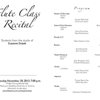 Flute Class Recital