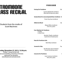 Trombone Class Recital