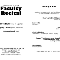 2011.Nov.28 - Faculty Recital - Boyle, Csaba, Hood.pdf