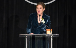 Alisa Smith at the Celebration of Excellence (photo: UVic Photo Services)