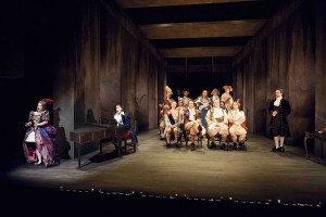 A scene from Phoenix Theatre's Amadeus (photo: David Lowes)