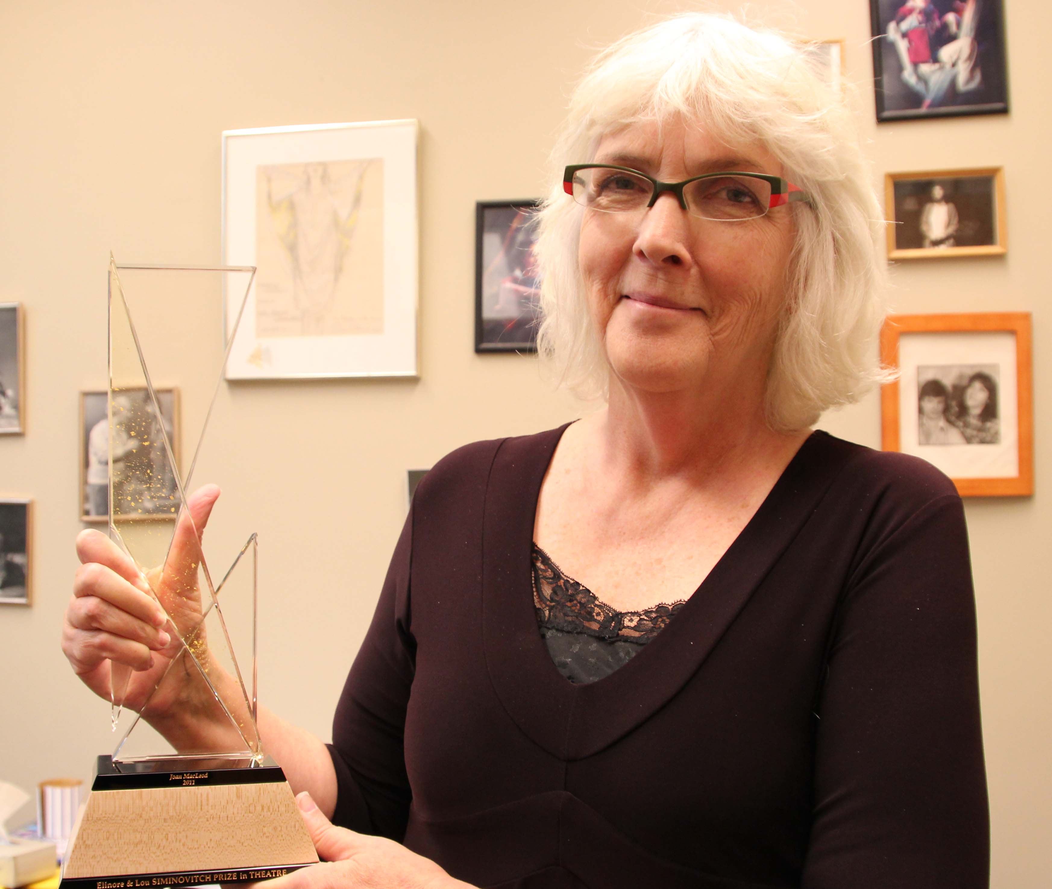 Joan MacLeod wins the $100,000 Siminovitch Prize
