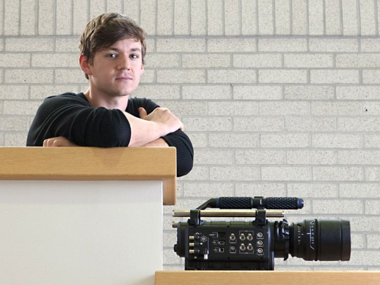 Writing grad lights up film fest screens