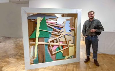Visual Arts undergrad Austin Willis the only Canadian winner of US student sculpture award