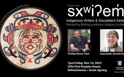 New sxʷiʔe’m Indigenous Writers & Storyteller Series launches
