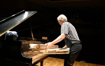 Go behind the keys of a Steinway piano