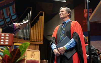 Robert Amos receives Honorary DFA
