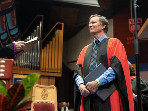 Robert Amos receives Honorary DFA