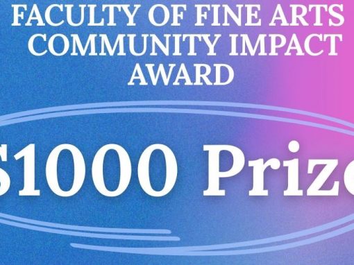 Win $1,000 in the Community Impact Award!