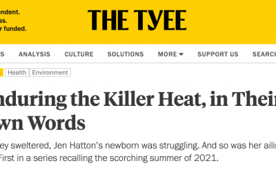 Writing students mark fatal heat dome anniversary