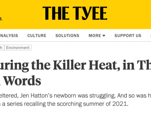 Writing students mark fatal heat dome anniversary