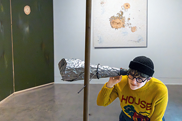 Visual Arts grad student Edith Skeard explores ocean sounds