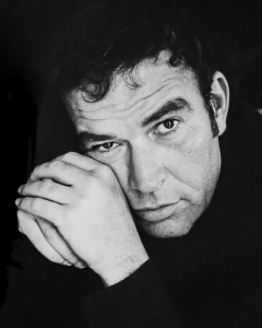 Black & White headshot of lyricist for Curtains, Fred Ebb
