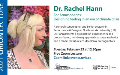 Orion Lecture Series: Rachel Hann