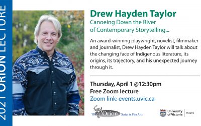 Orion Lecture Series: Drew Hayden Taylor